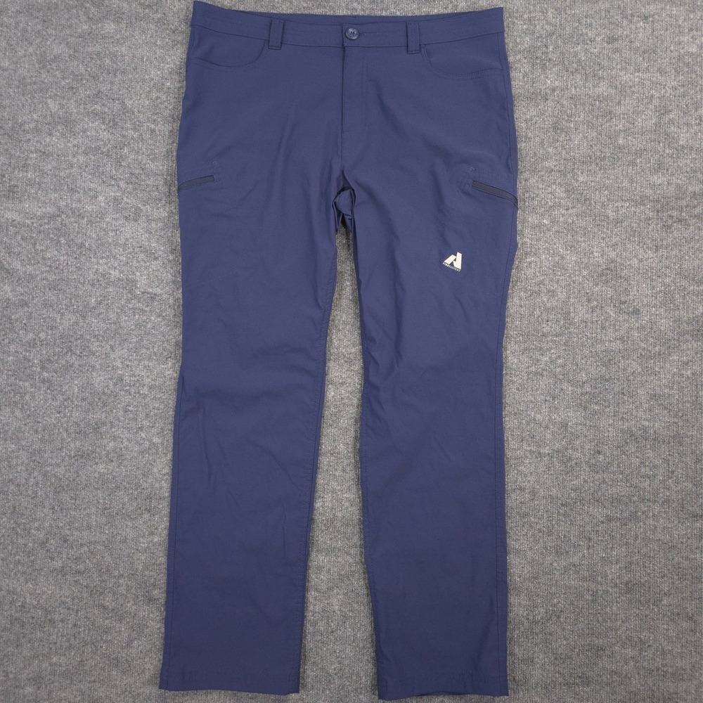 Eddie Bauer First Ascent Guide Pro Pants Womens 16 Blue Performance Outdoor